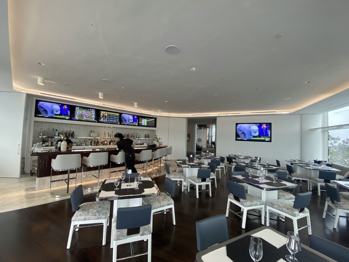 Technology installation at Liberty National Golf Club