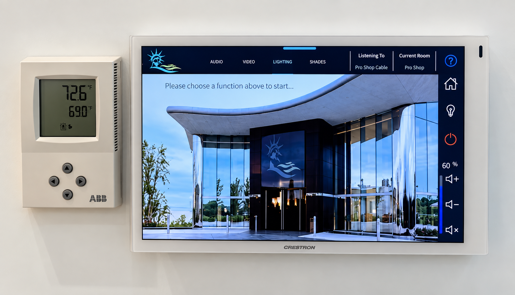 Integrated technology at Liberty National Golf Club